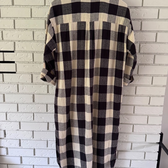 Check Shirt Dress - Picture 5 of 9